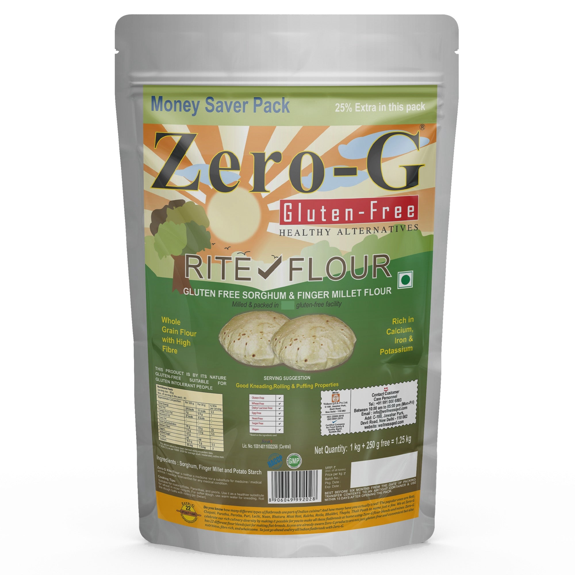 Zero-G Rite Flour - 1.25 kg