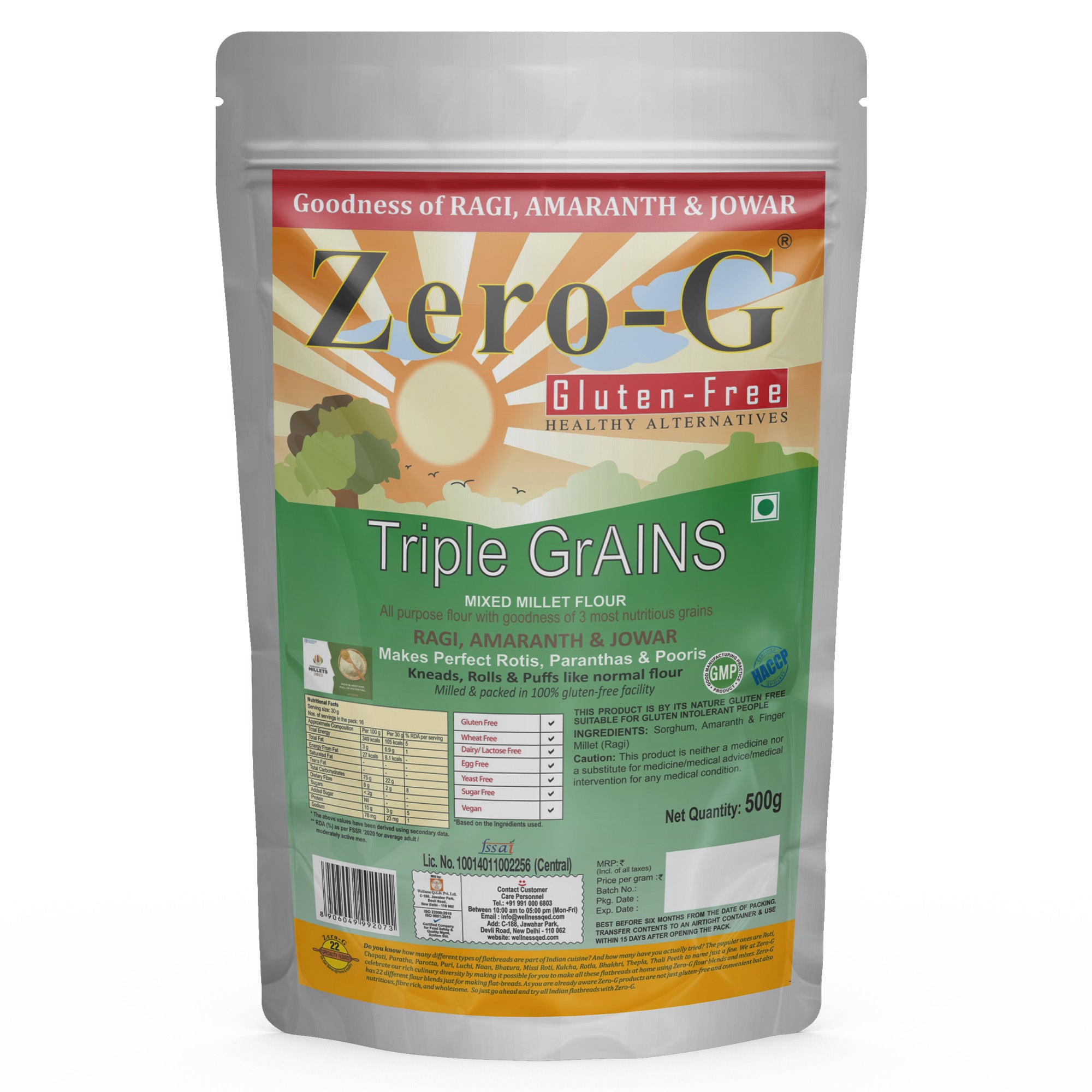 Zero-G Triple GrAINS - 500g