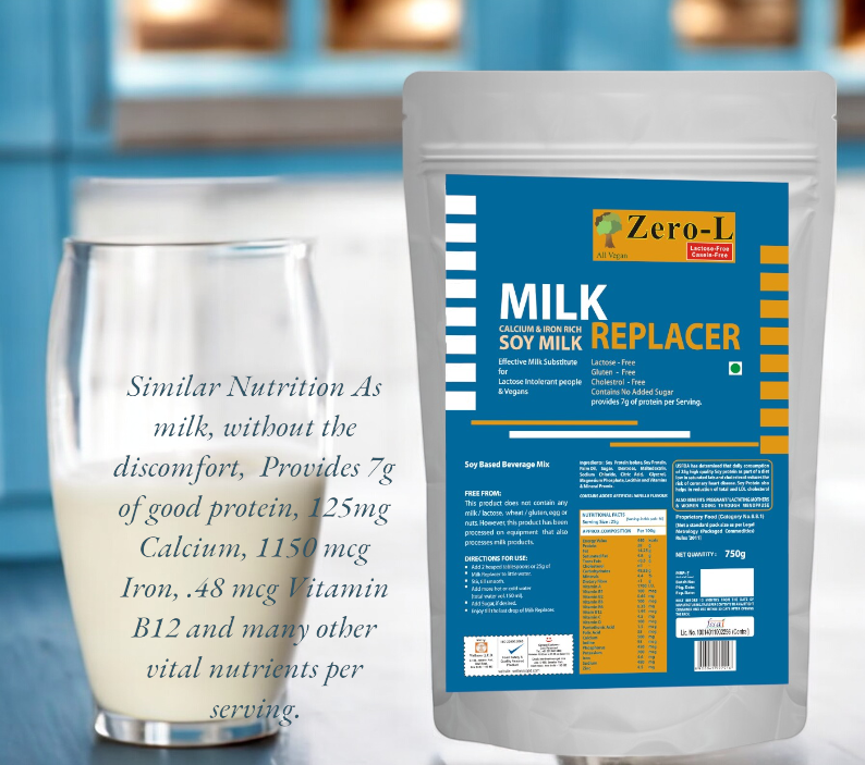 Zero-L Milk Replacer - 750g [30 servings pack]