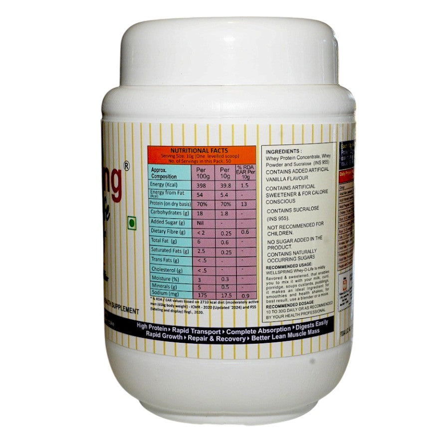 Wellspring Whey-O-Life - 500g