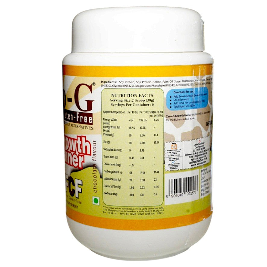 Zero-G Growth Gainer - 200g