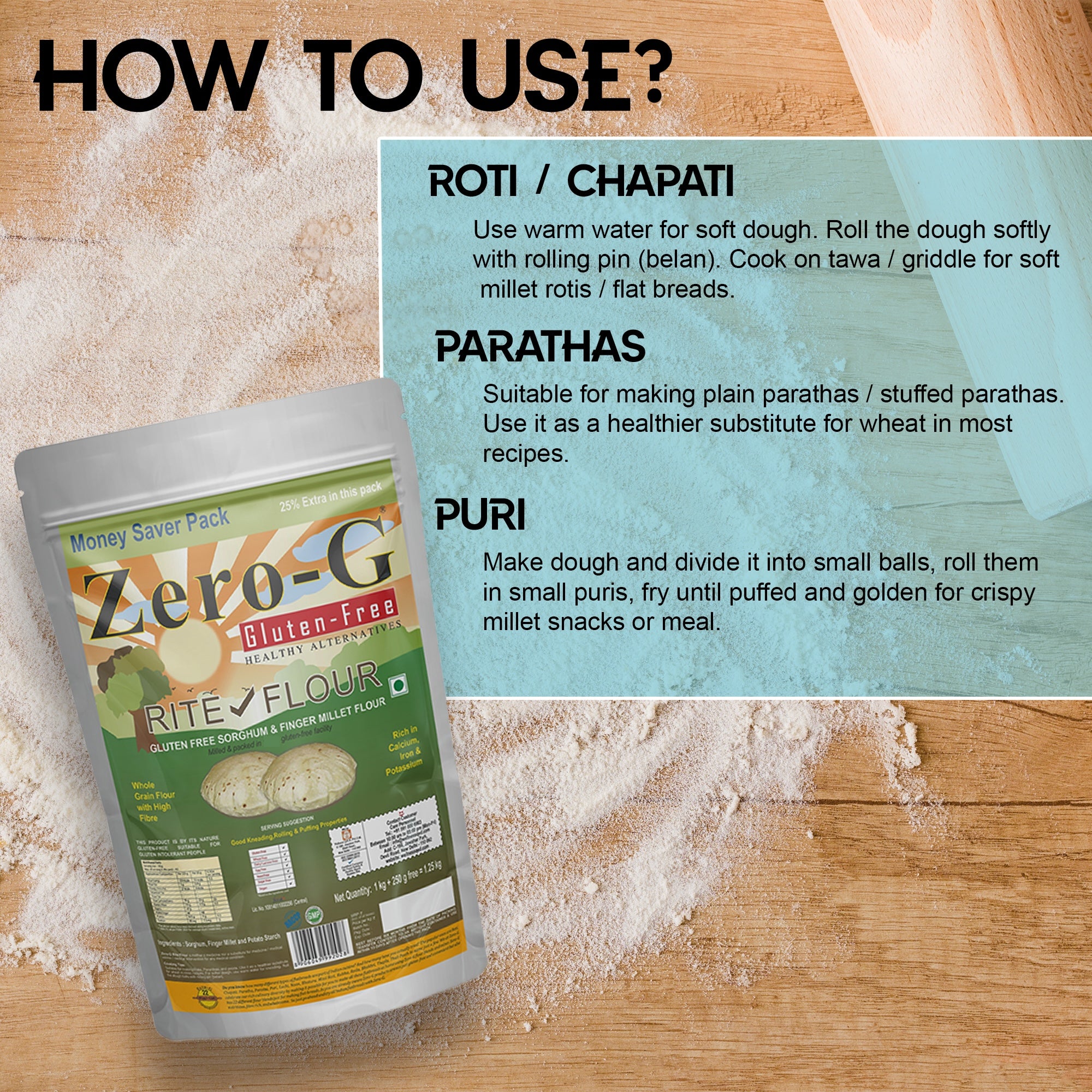 Zero-G Rite Flour - 1.25 kg