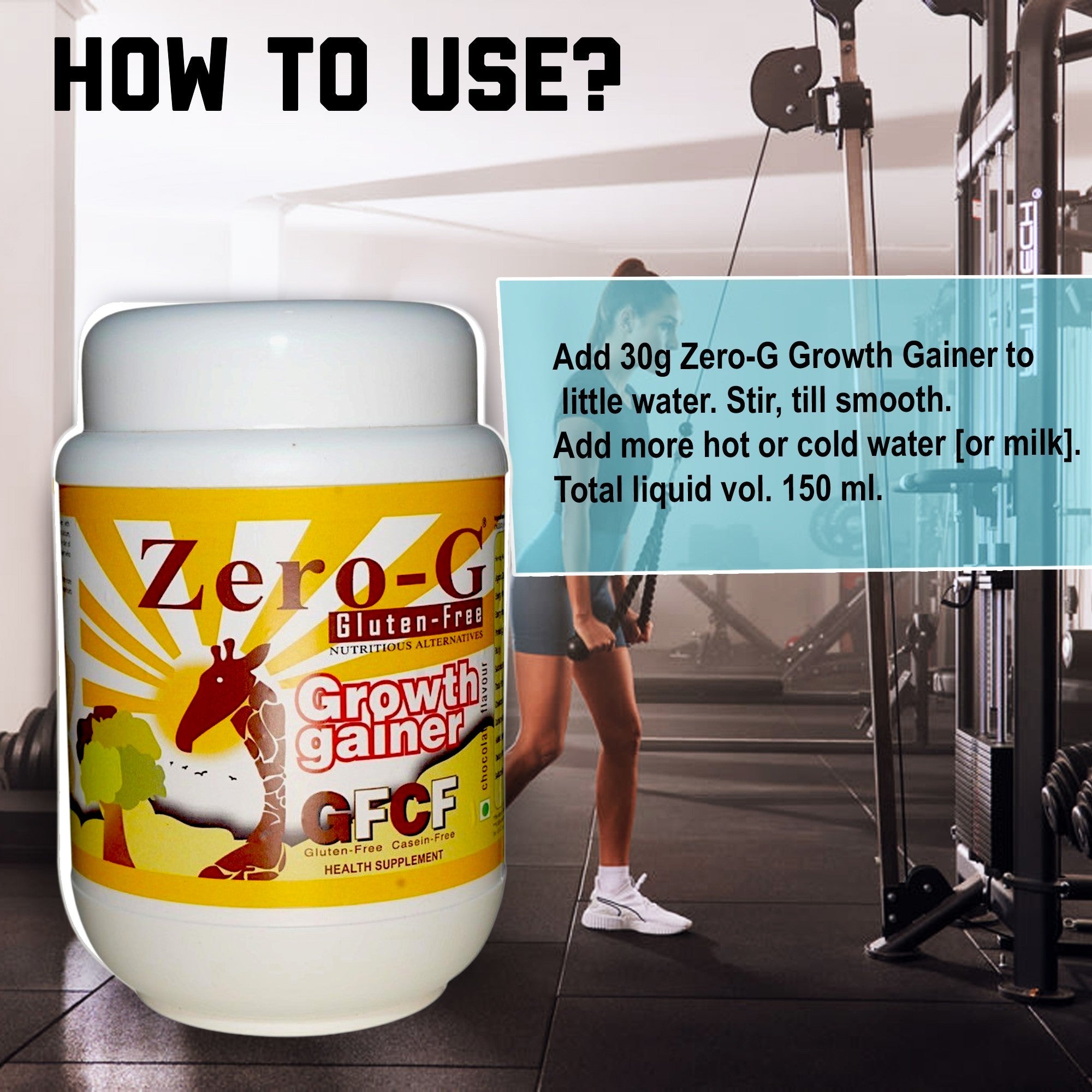 Zero-G Growth Gainer - 500g