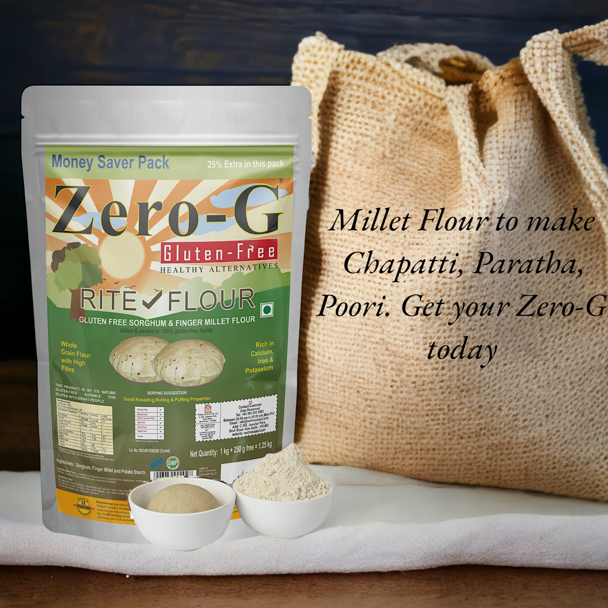 Zero-G Rite Flour - 1.25 kg