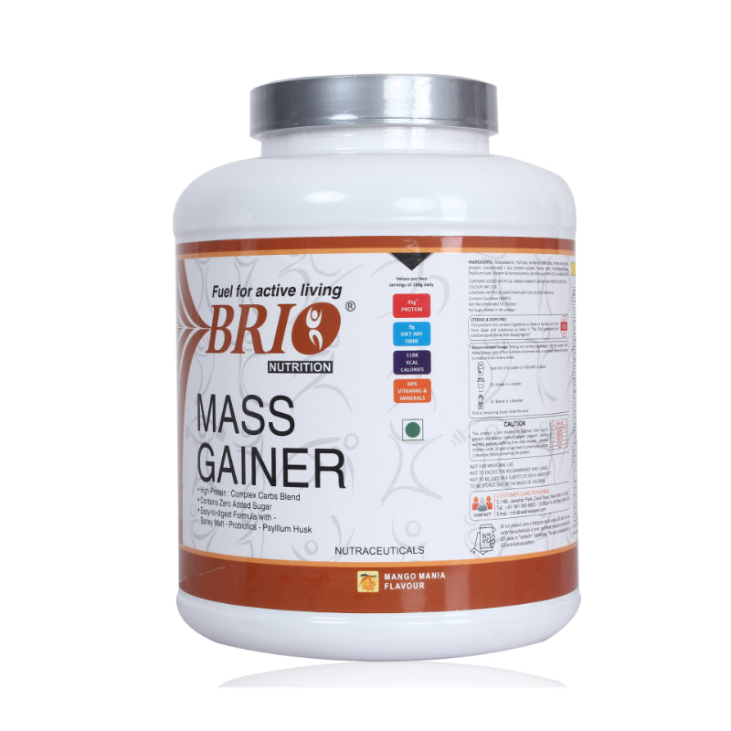 Brio Mass Gainer (3 KG)