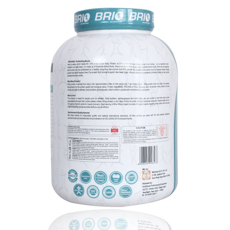 Brio Whey Impact (2 KG)