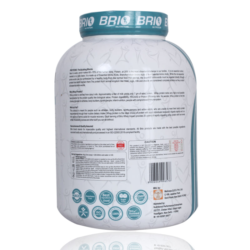 Brio Whey Impact (2 KG)