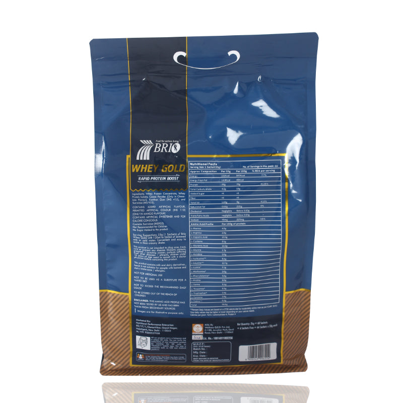 Brio Whey Gold (2 KG)