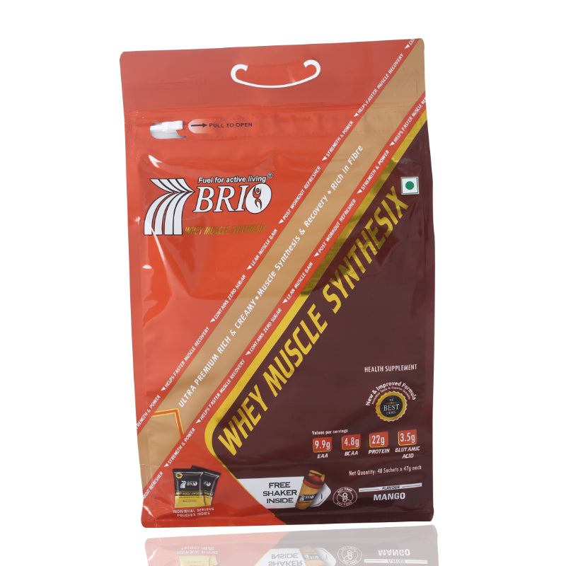 Brio Whey Muscle Synthesix (2 KG)