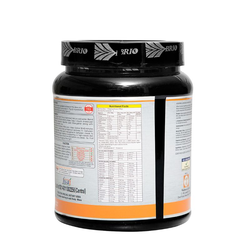 Brio Lean Mass Gainer (500 g)