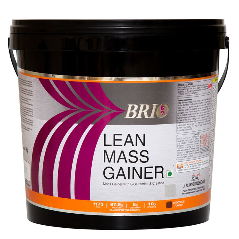 Brio Lean Mass Gainer (5 kg)