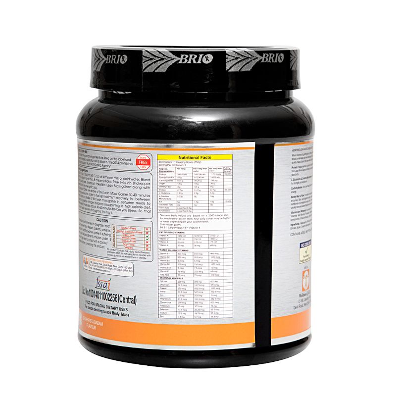 Brio Lean Mass Gainer (500 g)