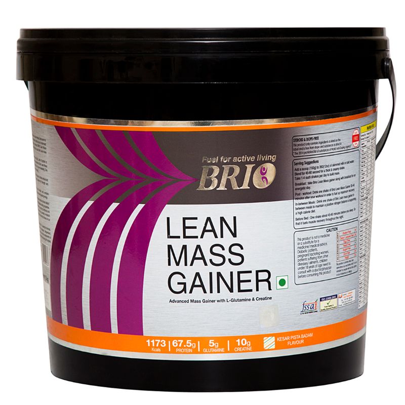 Brio Lean Mass Gainer (5 kg)