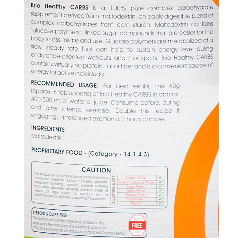 Brio Healthy Carbs (4 kg)