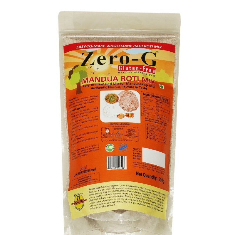 Zero-G Mandua Roti Mix - 500g