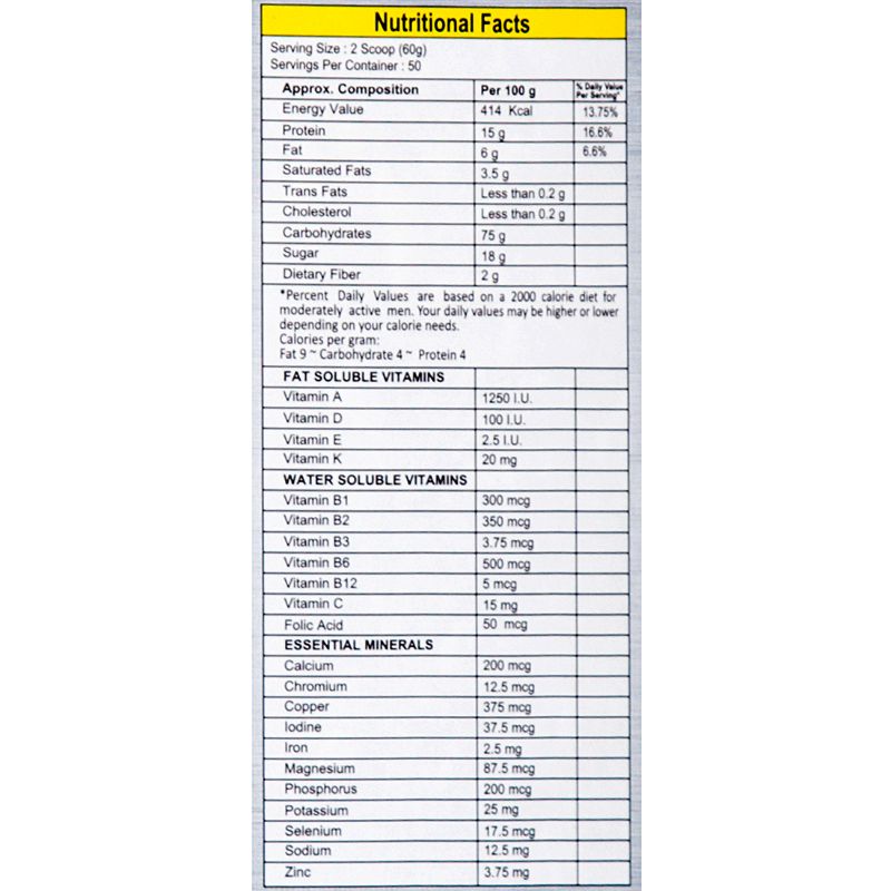 Brio  Weight Gainer (3 kg)