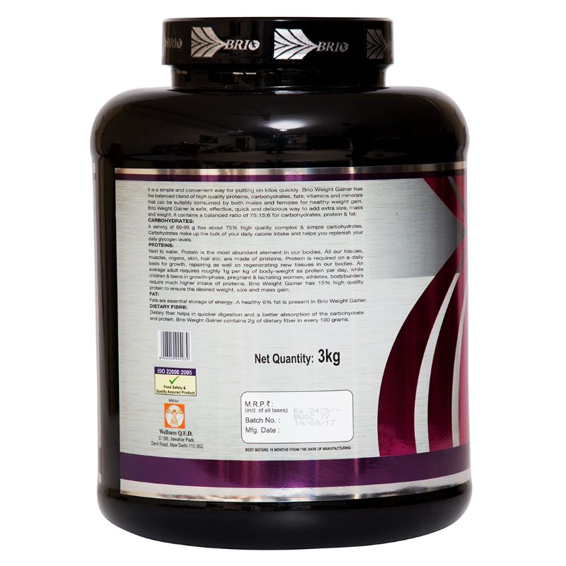 Brio  Weight Gainer (3 kg)