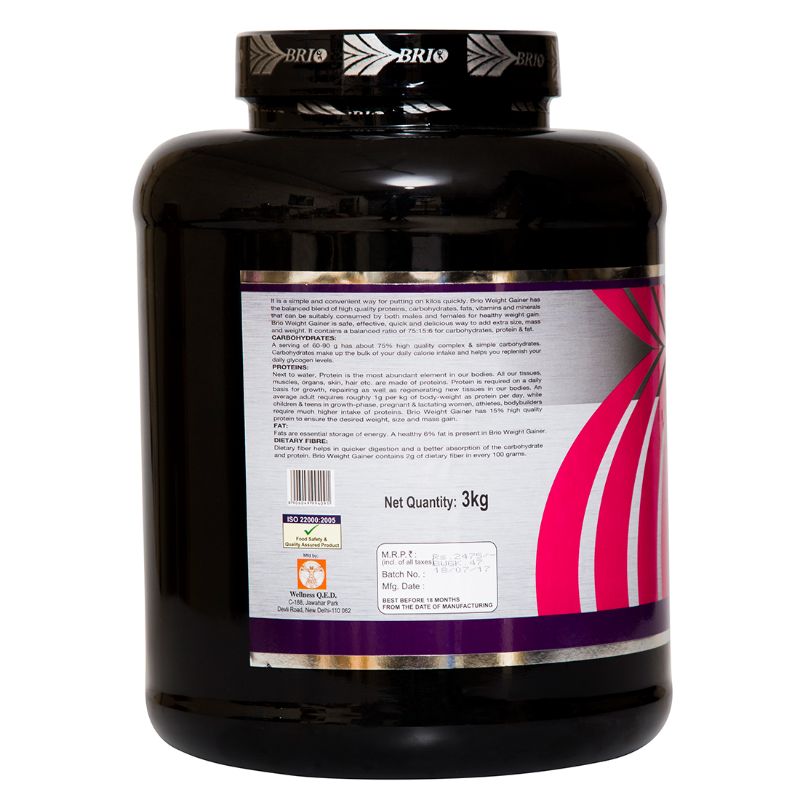 Brio  Weight Gainer (3 kg)