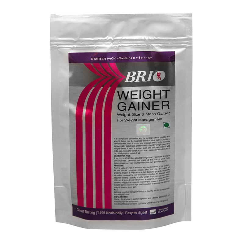 Brio Weight Gainer (500g Pouch)